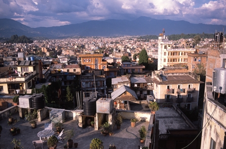 View over Kathmandu, Nepal